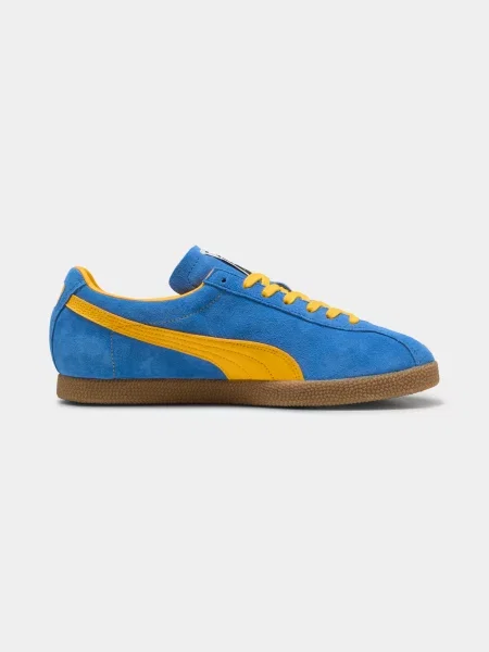 Жіночі Кеди низькі PUMA Brasil комбінований верх синій