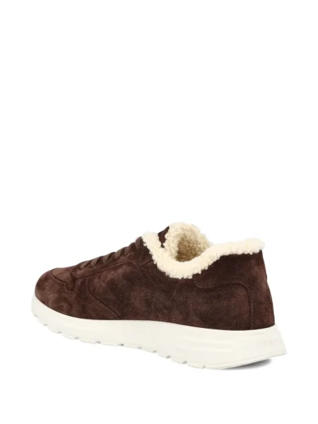 Sneakerși Prada maro