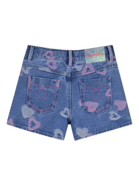 Szorty jeansowe dziecięce Billieblush niebieskie