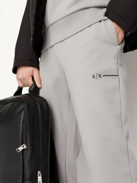 Armani Exchange Штани спортивні сірий