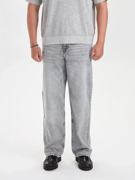 Dxnmxrk Jeans DXHector Relaxed Fit Jeans Grey' gri
