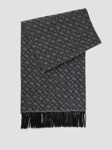 Шерстяной шарф Boss