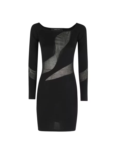 Sukienka Federica Tosi czarna