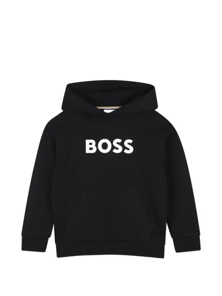 Bluza z kapturem dziecięca Bosswear czarna