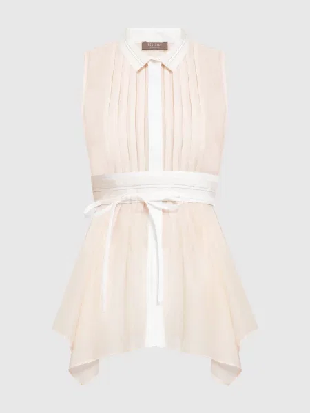 Топ з ланцюжком моніль Peserico бежевий