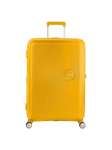 Walizka American Tourister Soundbox Spinner żółta