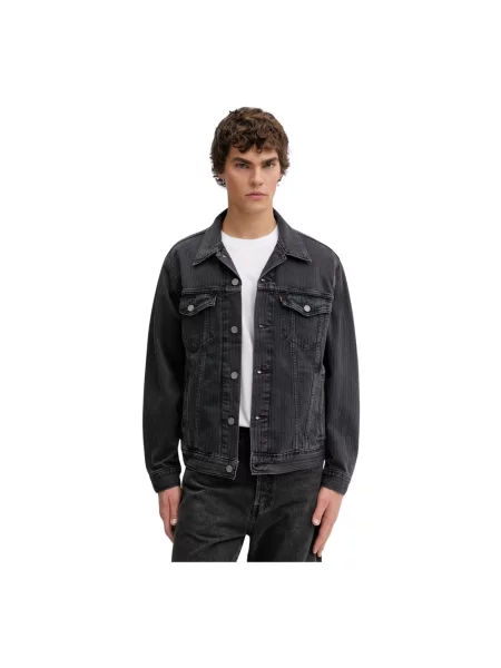 Levi's® Kurtka Dżinsowa Relaxed Fit Trucker schwarz czarna