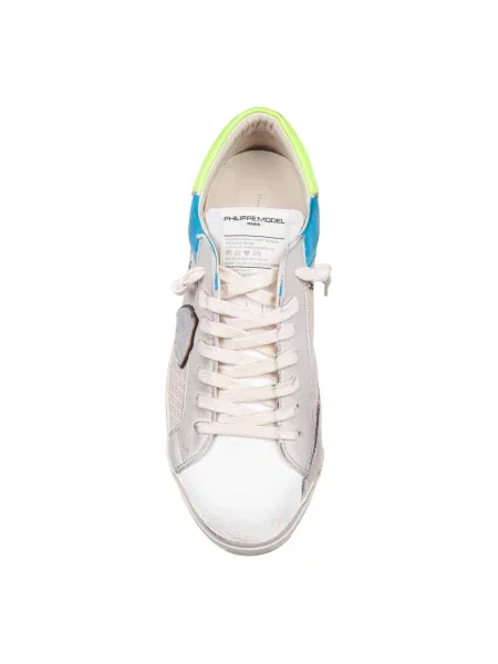 Buty do tenisa Philippe Model zamszowe do tenisa białe