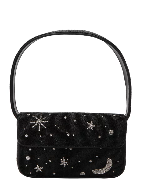 Staud Geantă de umăr / argintiu negru