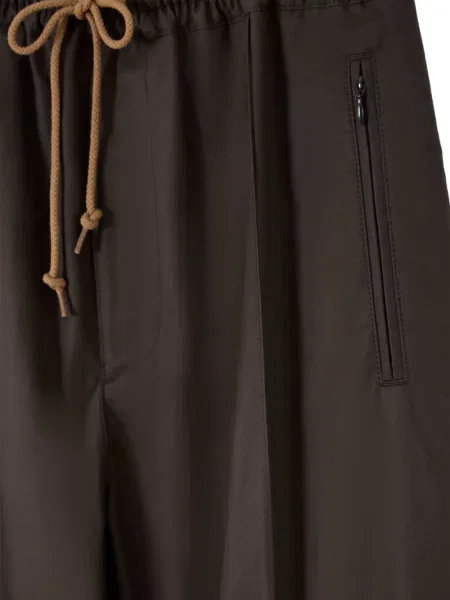 Pantaloni Comme Des Garçons Homme cu cordon maro
