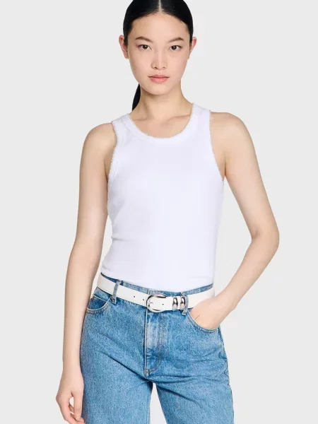 Майка Sandro біла