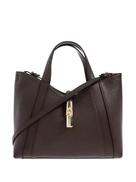 Geantă shopper Furla maro