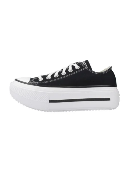 Platform talpú félcipő Converse fekete