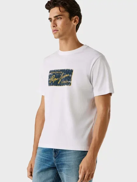 Футболка Pepe Jeans біла
