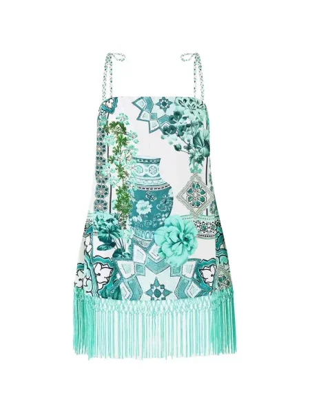 Top Camilla cu bretele alb