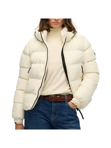 Bunda Superdry bílá