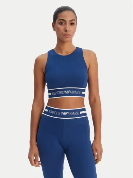 Emporio Armani Underwear Top Mornarsko modra