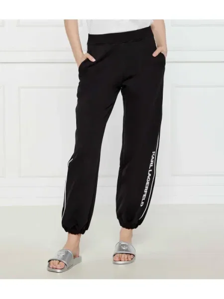 Karl Lagerfeld Pantaloni de trening | negru