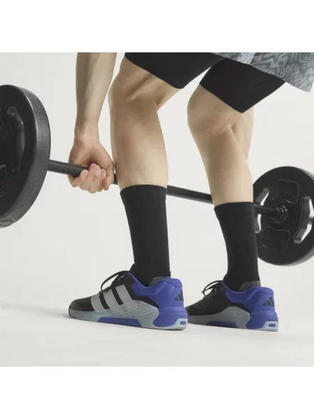 ADIDAS PERFORMANCE Sportovní boty Dropset 4 světle šedá / fialkově modrá černá