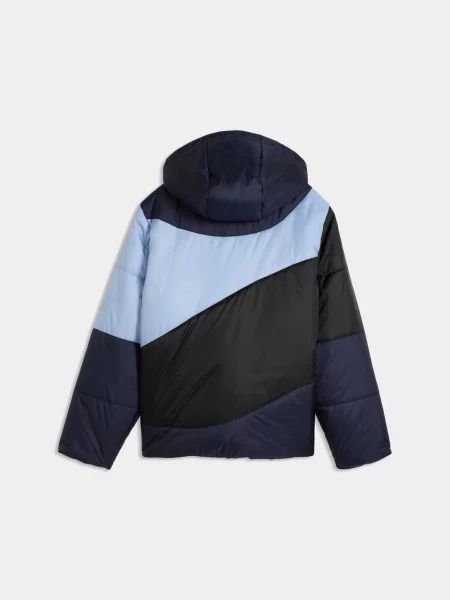 Дитяча Демісезонна куртка PUMA Padded Quilted Jacket комбінований верх синій