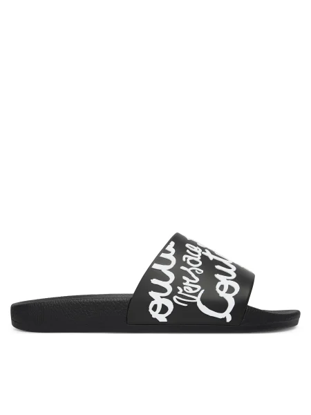 Šľapky Versace Jeans Couture čierna