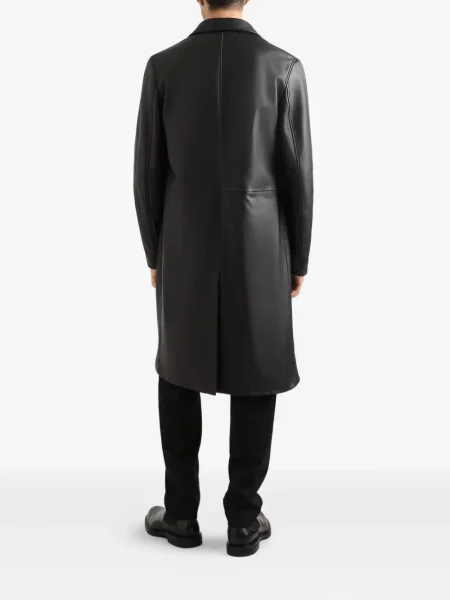 Plisované kalhoty Dolce & Gabbana černé