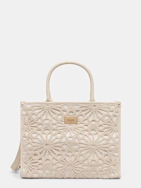 Morgan geantă shopper pentru femei bej