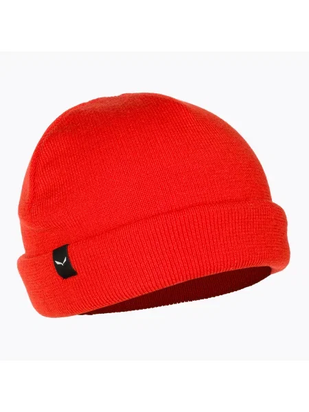 Salewa Puez Am Beanie flame зимна шапка червено
