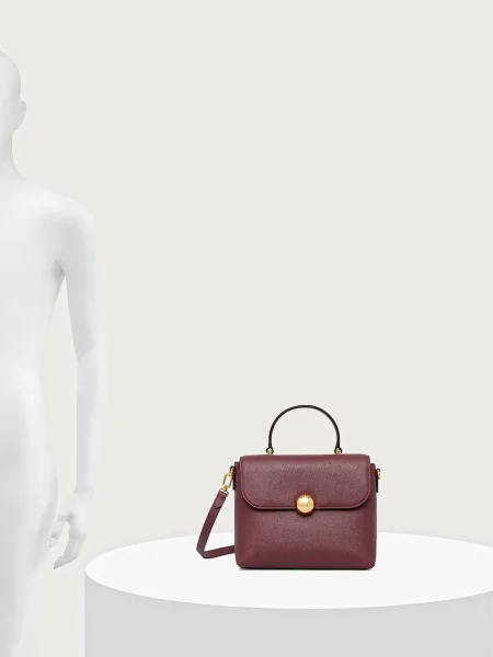 Кожаный топ Furla