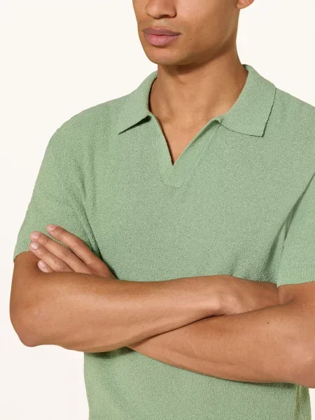 Colours & Sons Dzianinowa Koszulka Polo gruen