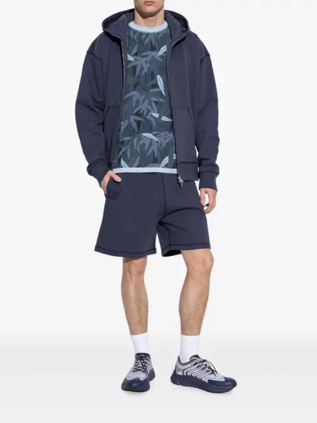 Pantaloni scurți Kenzo cu imagine albastru