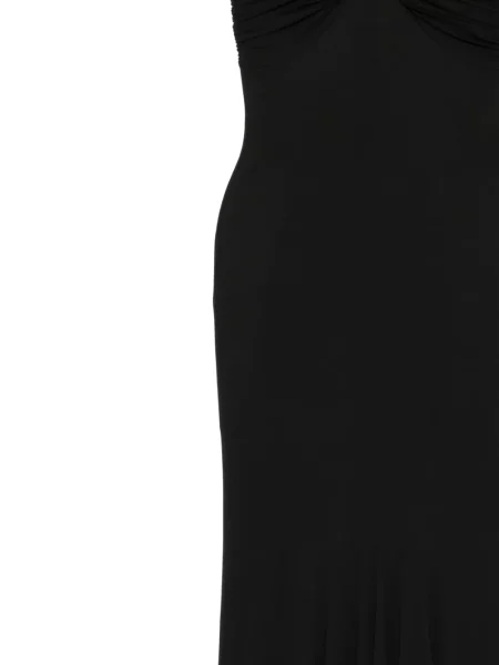 Rochie Herve L. Leroux din jerseu negru