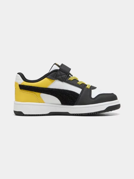 Дитячі Кеди низькі PUMA Reboundslamtransformersac+ps комбінований верх білий