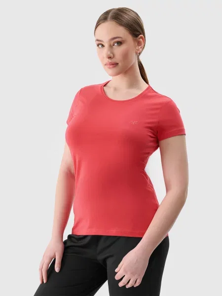 T-SHIRT 4F KOSZULKA SPORTOWA czerwona
