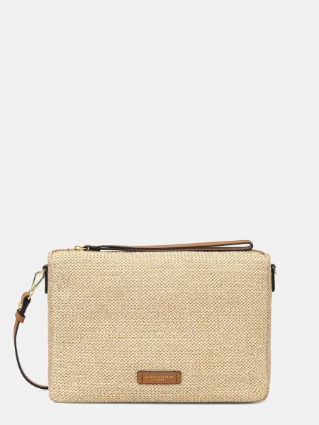 Gianni Chiarini crossbody torbica usnjena NORA POUCH bež