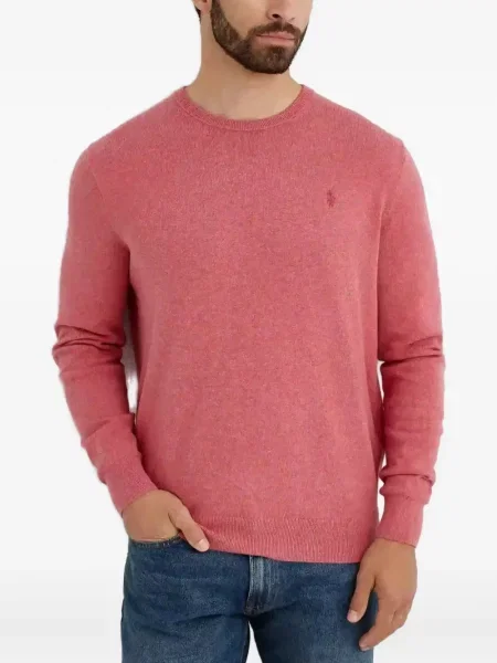 Samt prugasta košulja Polo Ralph Lauren s vezom plava