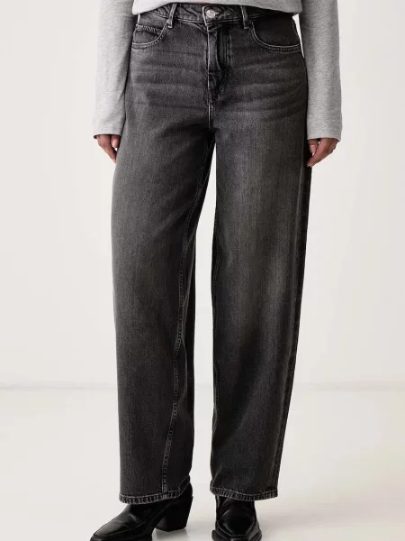 Marc O'Polo blugi relaxed fit pentru femei gri