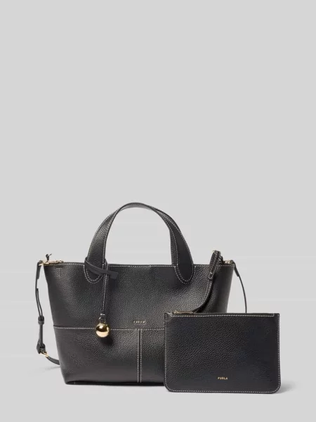 Torebka typu tote z przegródką wewnętrzną model PRIMROSE' Furla czarna