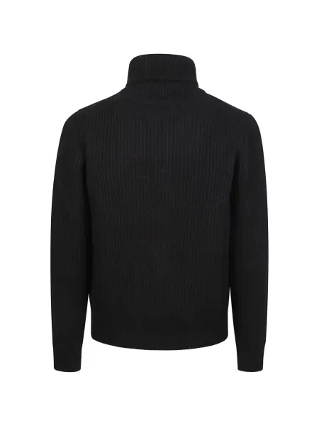 Pulover Moncler cu autograf negru
