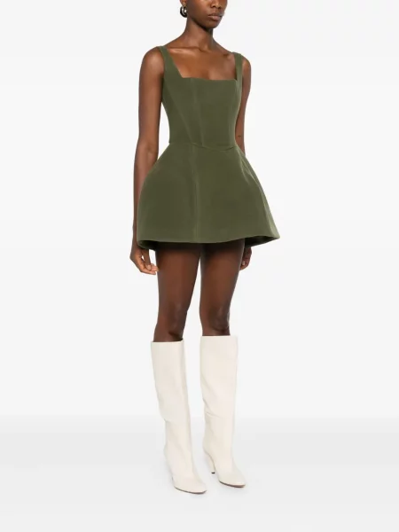 Rochie mini Vestiaire D'un Oiseau Libre de costum verde
