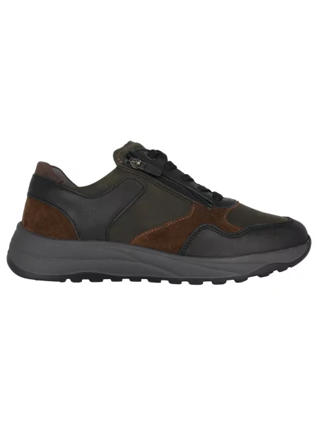 Sneakersy Waldläufer brązowe