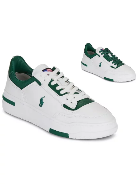 Top Polo Ralph Lauren din dantelă alb