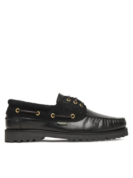 Мокасини Barbour черно