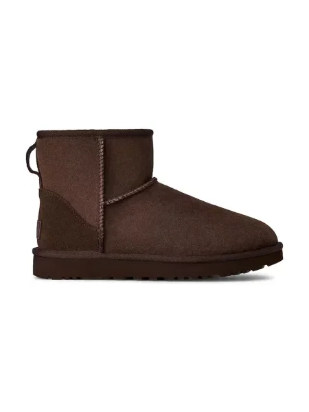 UGG Semišové snehule Classic Mini II hnedá