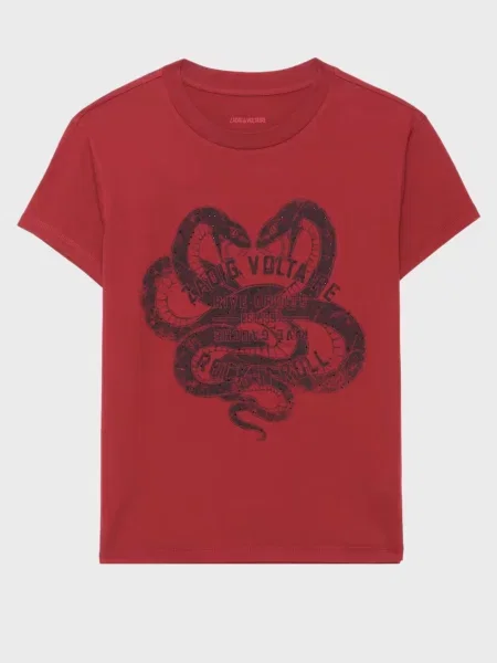 Футболка Zadig&voltaire красная