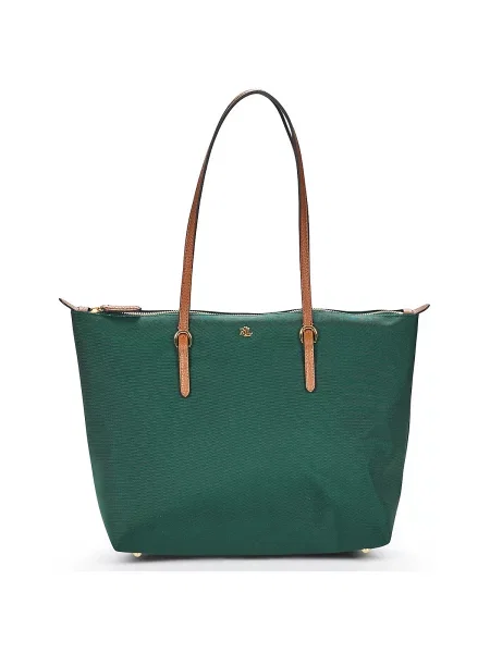 Shopper torbica Lauren Ralph Lauren zelena