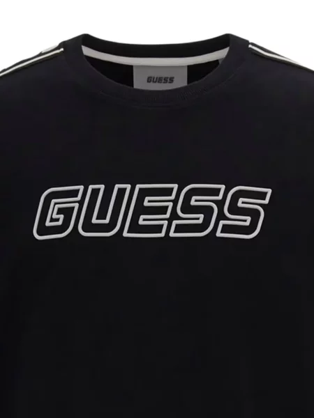 Hanorac Guess cu imagine negru