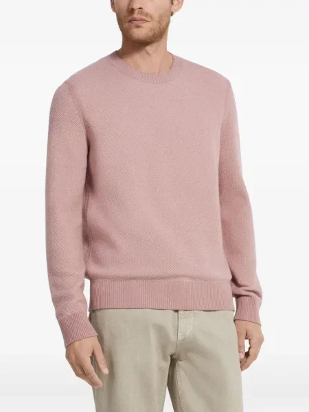 Pulover Zegna din cașmir roz