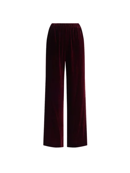 Spodnie Weekend Max Mara czerwone