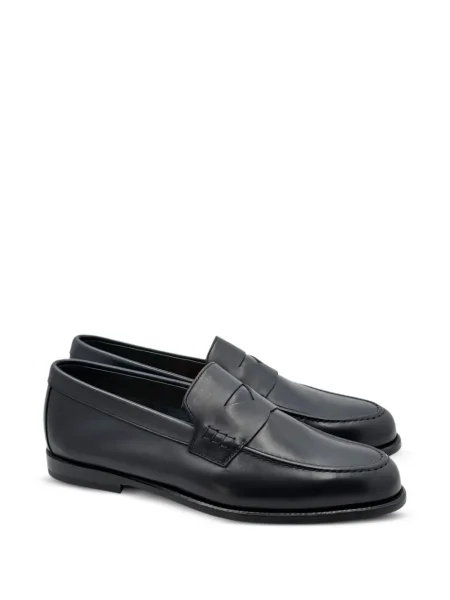 Pantofi loafer Doucal's din piele albastru